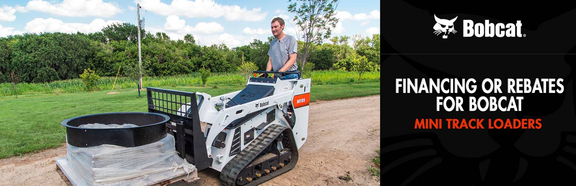 Bobcat: Financing or Rebates for Bobcat Mini Track Loaders